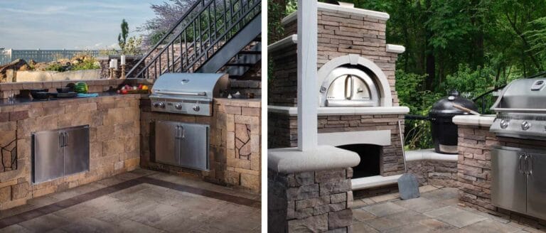 2 custom outdoor kitchen design